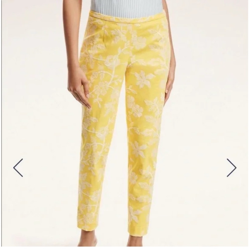 Brooks Brothers Yellow and White Floral Skirt new with tags size 12